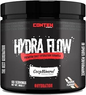 Hydra Flow Electrolyte Powder with CocoMineral® | Premium Daily Hydration Supplement | Replenish Electrolytes & Vitamins | 30 Servings | Post-Workout & Daily Use (Cola Bottles)