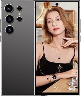 S24 Ultra Unlocked Phones 5G Cell Phone,Smartphone with Tool Pen, Android 14.0 Cell Phone 6GB+256GB Dual SIM Dual Standby (Black)