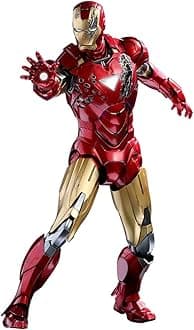 Hot Toys Marvel The Avengers Iron Man Mark VI DIECAST 1/6 Scale Figure