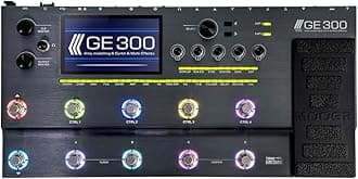 MOOER GE300 Amp Modelling, Multi Effects, Guitar Synth Pedal, Flagship Multi Effects Instruments Processor for Guitar Recording,Stage Live show