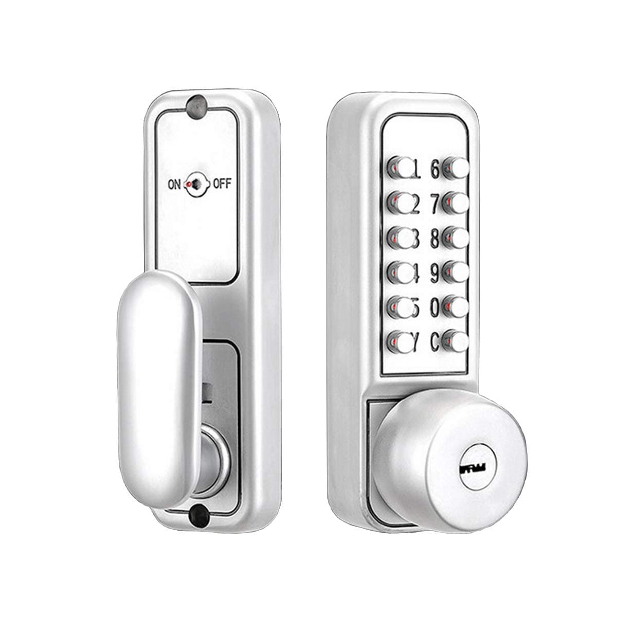 SPOTACT Keyless Door Lock Mechanical Code Lock Retro Style 6 Code Lock Suitable for Garage Hotel Office Studio Warehouse File Archives
