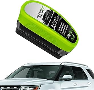 Automotive Oil Film Cleaning Brush,Glass Oil Film Remover, Powerful Glass Cleaning Board for Windshield, Car Glass Oil Film Cleaner, Remove & Prevent Rain and Fog Cleaning Glass Brush(150ml)