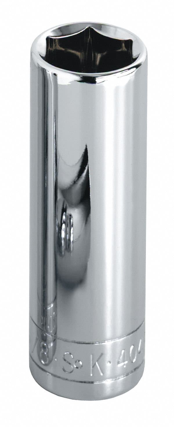 Socket, 1/4 in. Dr, 15mm Hex