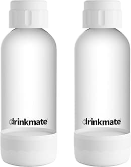 Carbonation Bottles (Twin Pack) (0.5L, White)