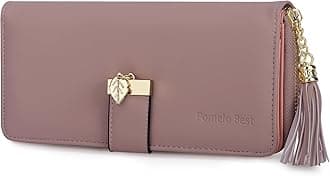 Pomelo Best Women Wallets RFID Ladies Purses with Multiple Card Slots and Roomy Compartment