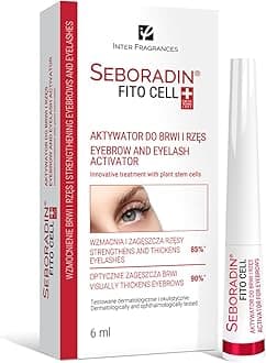 FITO CELL Eyebrow and Eyelash Growth Serum 6 ml | Eyelashes Eyebrows Serum for Thicker, Stronger, Fuller and Longer Lashes | Growth Conditioner for Lashes and Brows | Volume Lash Booster