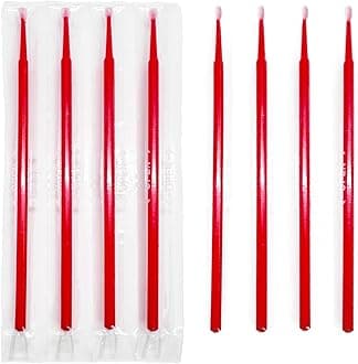 Individually Wrapped Cotton Swabs,Eyeliner Brush, Eyelash Brush, Travel Cotton Swabs,Cotton Stick, for The Ear, Makeup,Clean（200Count）