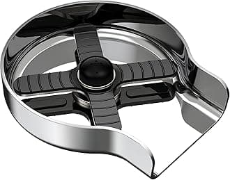 HGN Stainless Steel Glass Rinser for Kitchen Sinks,Chrome Bottles Washer For Bar, Kitchen Sink Faucet Cup Rinser,Kitchen Sink Accessories