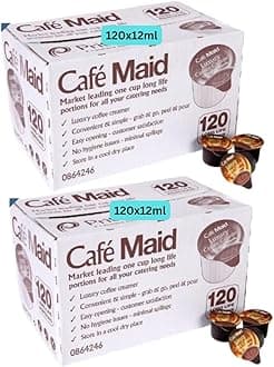 Cafe Maids Coffee Creamer portions pots 12ml each sachet (240x12ml)