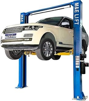 KATOOL 11000lbs 2 Post Car Lift Auto Lift 2 Post Lift Car Lifts for Home Garage (11000lbs Lift)