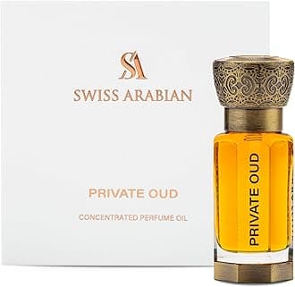 Private Oud Concentrated Perfume Oil, 12ml, Premium Quality Perfume Oil, Unisex Fragrance, Oud, Gourmand, Luxurious Blend Perfume for Women and Men