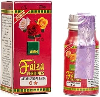 Faiza Sandaliya Original Attar Sandal Perfume by Zahrat Al Aqsa (25ML)
