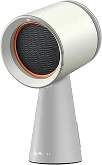 AMZCHEF Portable Range Hood, Desktop Exhaust Fan with 3 Speed Range Hood,Low Noise Large Oil Collection Cup,Detachable Aluminum Filter, Portable Kitchen Exhaust Fan for Indoor BBQ, Hot Pot-wc