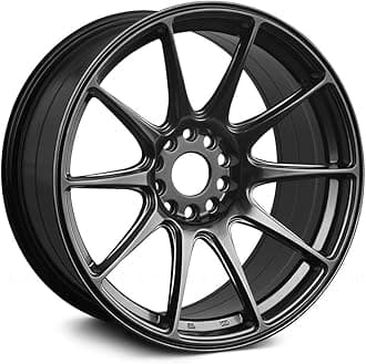 XXR Wheels 527 Chromium Black Wheel with Painted Finish (17x7.5"/4x100.4mm, +40mm offset)