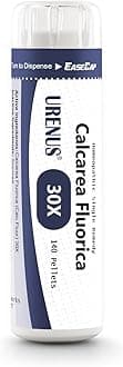 Cell Salt No. 1 Calcarea Fluorica (Calc Fluor) 30X Homeopathic Remedy 140 Pellets - EaseCap