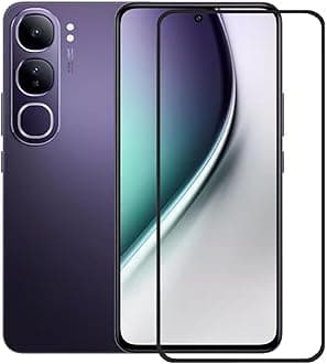 MoCoTech HD+ Edge-to-Edge Tempered Glass for Vivo Y300 5G – Full Screen Protector Guard, 9H Hardness, Anti-Scratch, Bubble Free, Case Friendly, Ultra Clear with Easy Installation Kit