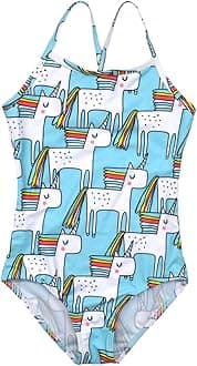 Girls One Pieces Swimsuit Cute Swimwear Bathing Suits 2-12 Years