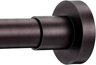 Shower Curtain Rod 43-73'', Bronze, SUS 304