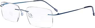 Eyekepper Frameless Reading Glasses for Men Reading - Rectangle Rimless Reader Eyeglasses