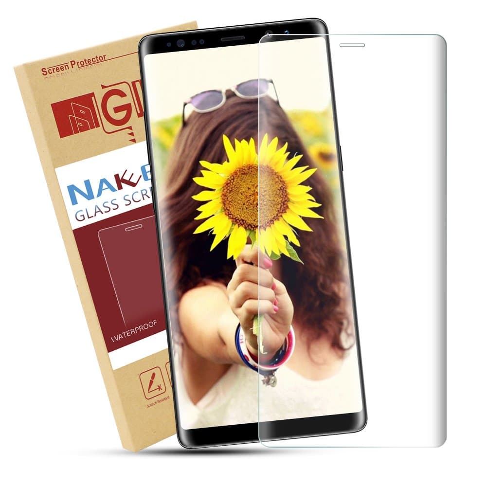 Nakeey Note 8 Screen Protector, Galaxy Note 8 Tempered Glass [Full Screen Coverage] Tempered Glass Screen Protector Protective Film Cover for Samsung Galaxy Note 8