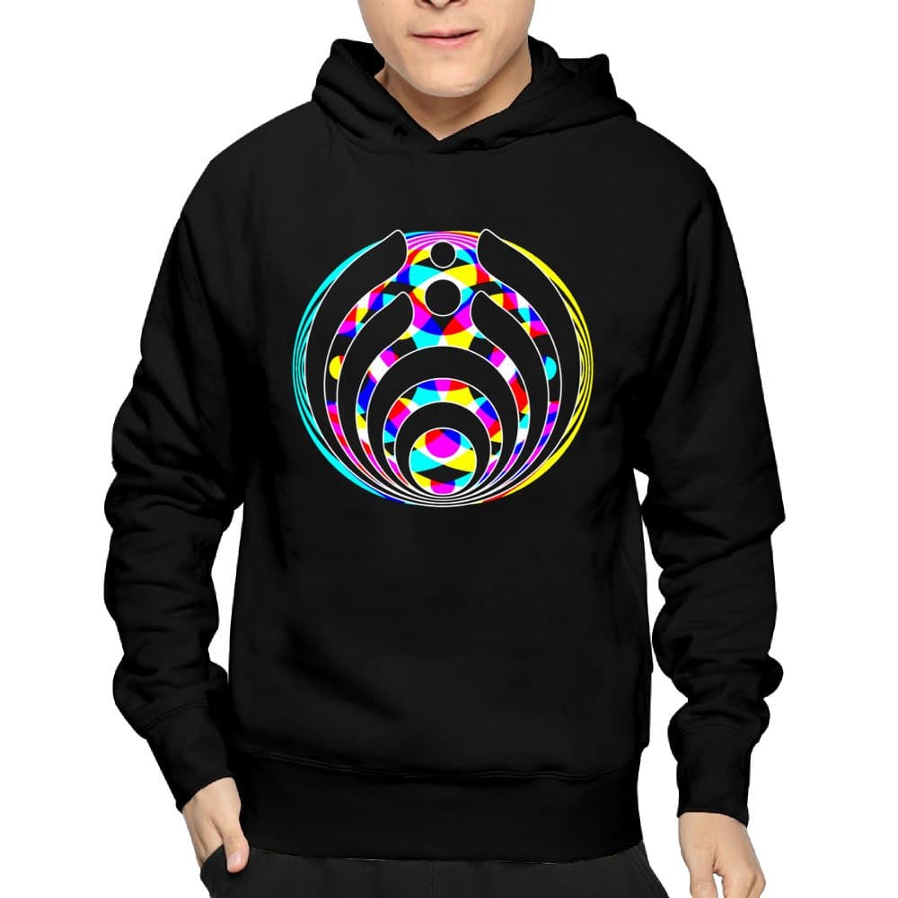 Bassnectar Logo Underground Communication Men White Pullover