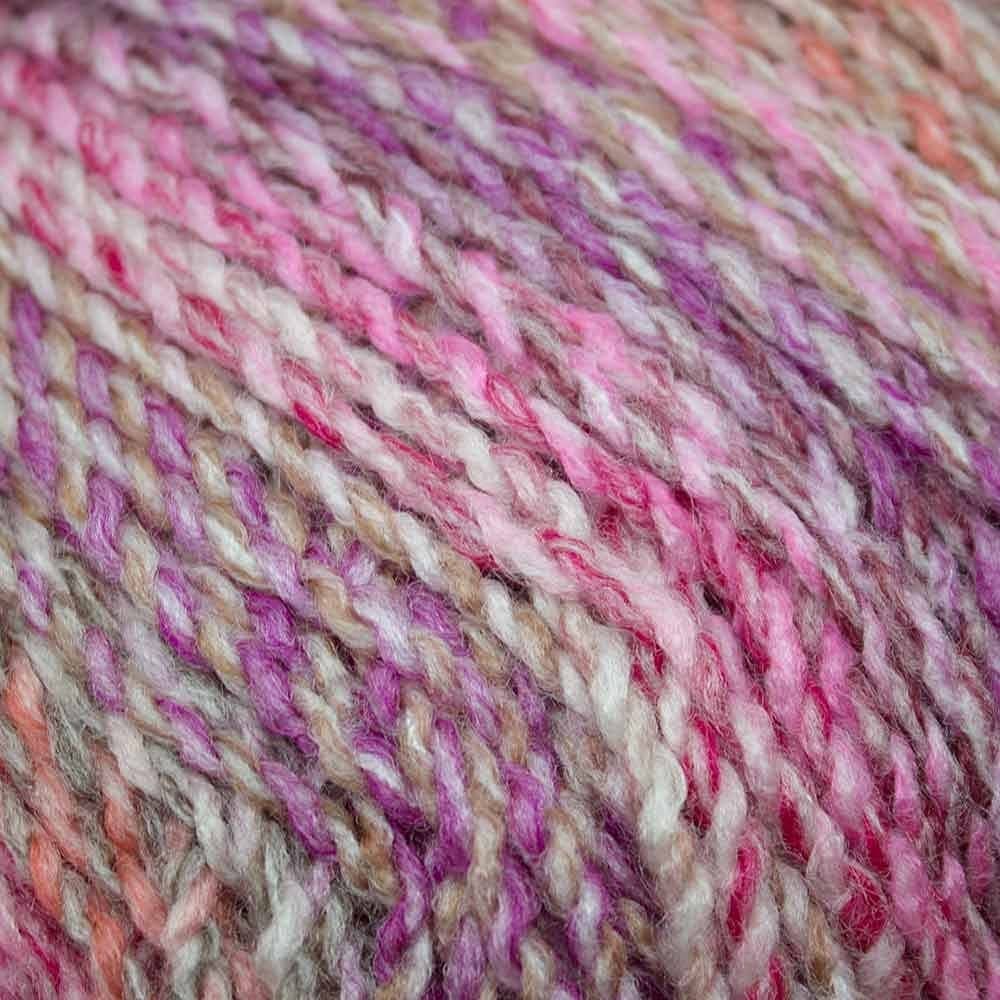 James C Brett Marble Chunky Yarn – 200g Ball of Supersoft Acrylic Knitting & Crochet Wool – Create Fast, Cosy Garments with a Beautiful Marbled Effect (Strawberry Whip)