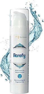 Acrofy, Moisturizer For Acne-Prone Skin, Sebum Control Formula, Helps Reduce Acne Redness, Oil-Free, Matte Effect, 24 Hours Moisturization, 50g