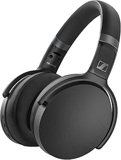 HD 450SE Wireless Bluetooth 5.0 Headphones with Built-in Alexa - Active Noise Cancellation, 30 Hours Battery Life, USB-C Fast Charging, Foldable - Black