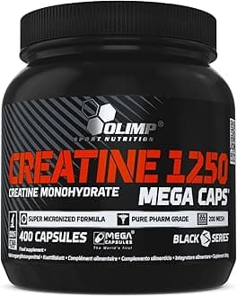 OLIMP SPORT NUTRITION Olimp Creatine 1250 Mega Capsules - Pack of 400 Capsules