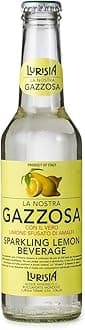 La Nostra Gazzosa - Italian Sparkling Lemon Beverage - 9.3 fl oz (6 Glass Bottles)