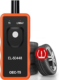 TPMS Relearn Tool, EL-50448 TPMS Reset Tool for GM Series Vehicles 2006-2024, Tire Sensor Pressure Monitor System Relearn Tool for GMC Chevy Buick Cadillac (Amber)