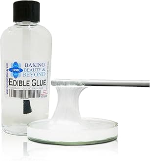 – Professional Edible Glue Pro Bakers Choice for Cake Craft Sugar Craft and More in 3 Sizes (100g)