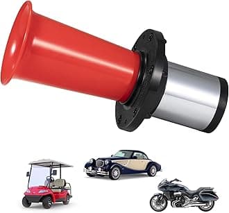 OOGA Air Horn Antique Ahooga Vintage Classic Old Style School 12V 110DB Banhao Auto Car Truck Air Fun Horn Red