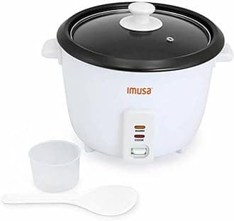 IMUSA USA GAU-00012 5 Cup Rice and Multipurpose Cooker, White by Imusa
