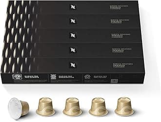 Nespresso Capsules Original Line, Vaniglia, Medium Roast Espresso Coffee, 50 Count Espresso Coffee Pods