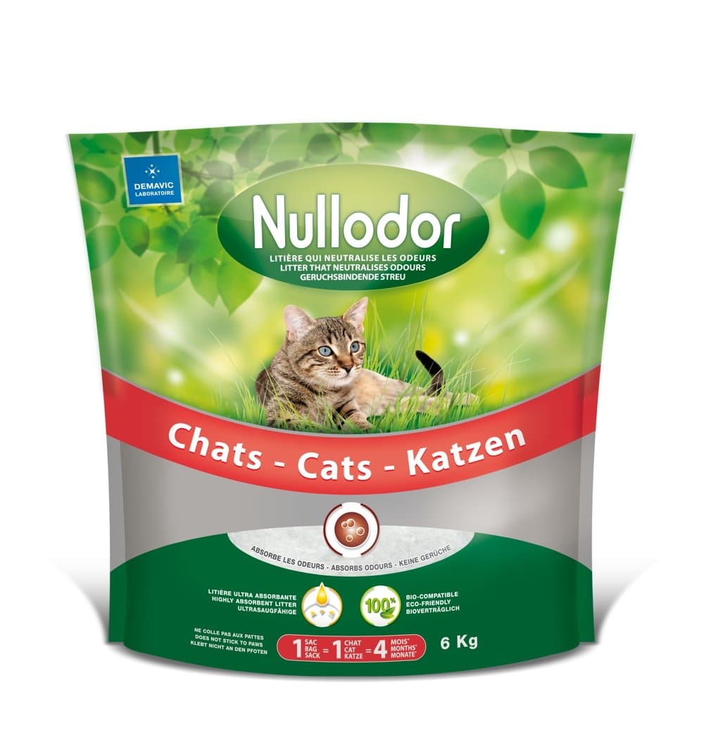 Nullodor Cat Litter, 6 Kg