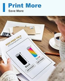 Compatible Ink Cartridges Replacement for Canon 35 36 Ink Cartridges PGI-35 CLI-36 Work for pixma iP110 iP100 TR150 mini260 mini320 (Black-4nos, Color-2nos, 6-Pack)