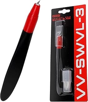 VViViD 360 Degree Comfort Grip Swivel Blade Craft Cutting Knife (3 Pack)