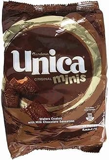 Ghandour Unica Original Minis Chocolate Wafer Bites