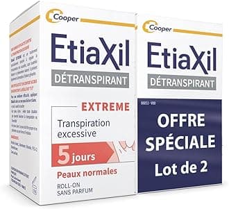 Etiaxil Antiperspirant Excessive Perspiration Treatment 2 x 15ml
