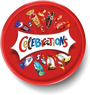 Celebrations Milk Chocolate & Biscuit Bars Sharing Tub 550g