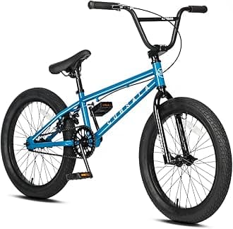 cubsala20 Inch Kids Bike Freestyle BMX Bicycle for 4 5 6 7 Years Old Boys Girls and Beginners, Blue