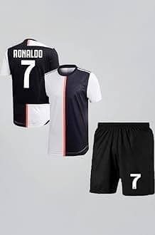 RJM Messi 10 Football Jersey Tshirt 2024 with Printed Shorts for (Men,Kids & Boys)(Large 40,Multicolor-7)