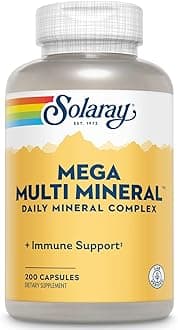 Solaray Mega Multi Mineral | 200 Capsules