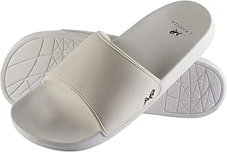 Neeman's Eco Slides for Women | Open Toe Indoor Outdoor Slippers for Girls | Natural Rubber and Recycled Materials| Anti Skid and Durable | Lightweight and Comfort Flip Flops