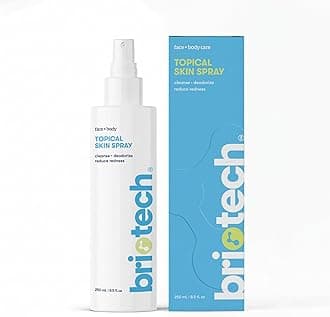 Topical Skin Spray, Hypochlorous Acid Spray for Sensitive Skin, HOCl Facial Mist, Full Body Support Against Irritation, Calm Redness, Soothe Foot & Scalp, 8.5 oz (1 Pack)