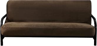 Micro Suede Futon Cover Protector, Not Including Frame Or Mattress (Chocolate Brown)