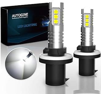 880 899 LED Fog Light Bulbs, 2000 Lumens Extremely Bright 3030-SMD 892 886 890 LED Bulbs with Projector for Fog DRL Lights (6000K Xenon White)