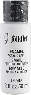 Plaid:Craft Wicker White Folkart Enamels - 2oz, 40-4001