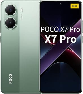 Poco X7 PRO 5G + 4G LTE (for Tmobile Mint Tello & Global) (256GB + 12GB) Ai 6.67" 50MP Gamers Phone NFC Dual sim Unlocked Model 2412DPC0AG (Green)